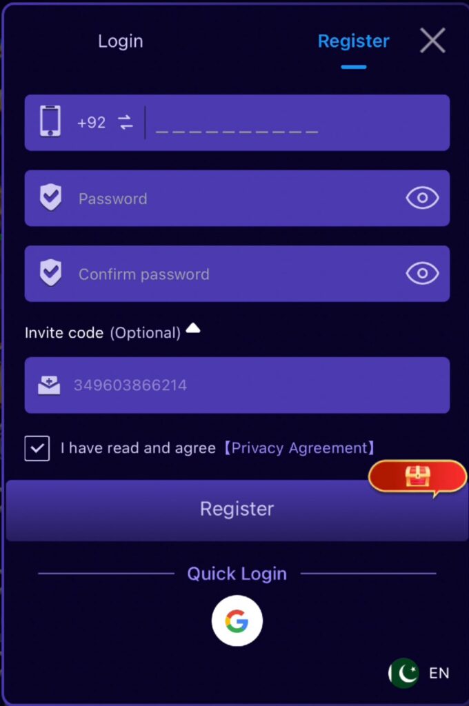 Registration and Login 
